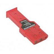 Associated Equip 610024 - 8 Inch Red Polarized Plug - Perfect for Home Appliances, Power Tools, and Outdoor Electrical Equipment