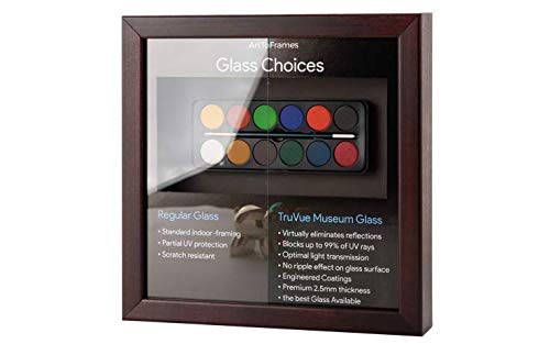 ArtToFrames 9x17 Picture Frame with TruVue Museum Glass - Clear UV Protection for Posters, Photos & Artwork - Perfect for Home Decor, Office Display & Gallery Exhibitions