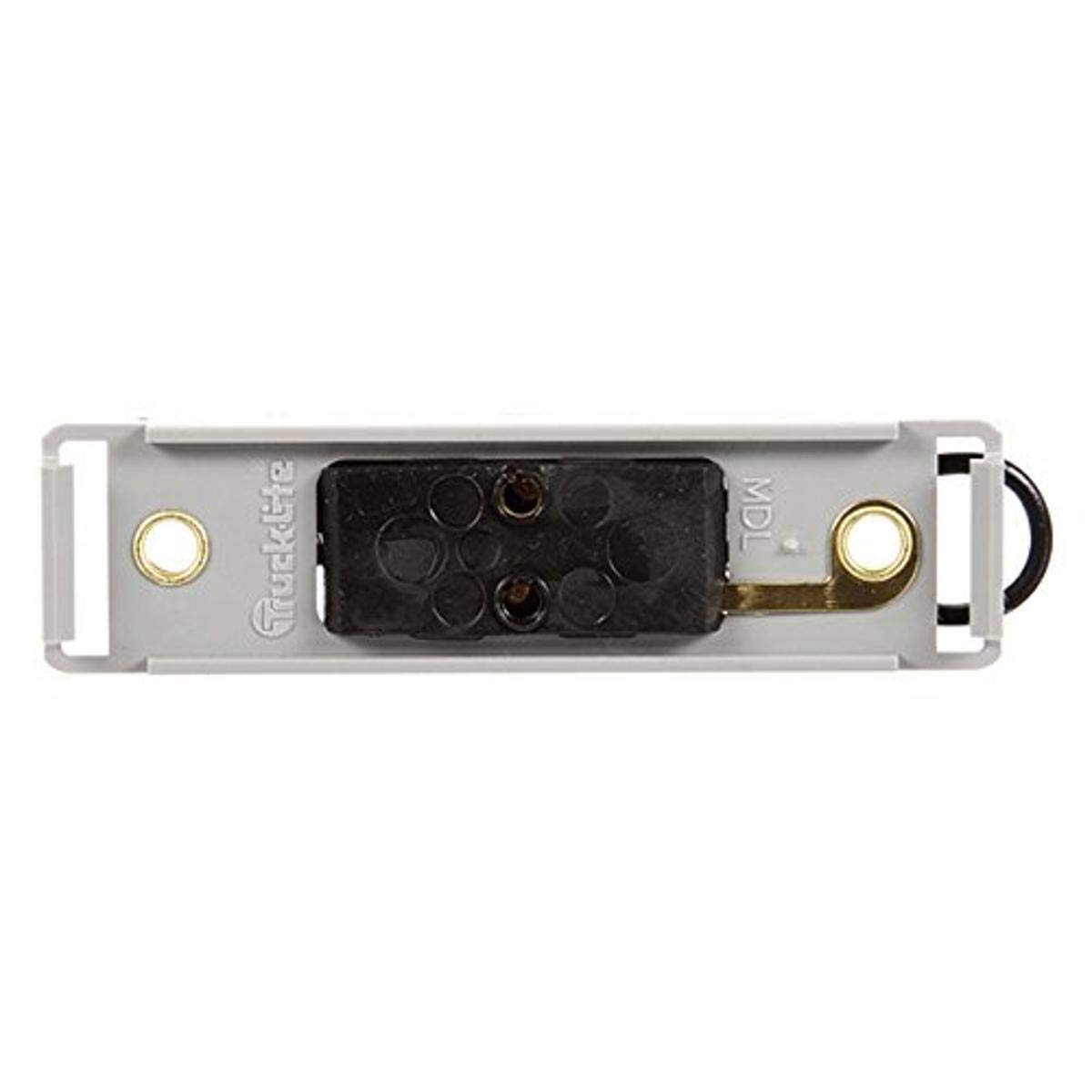 Truck-Lite 19721-3 19 Series Gray Marker Light & Clearance Light Base Mount (Hot Wire) - Heavy Duty Truck Lighting for Semi Trailers & Commercial Vehicles