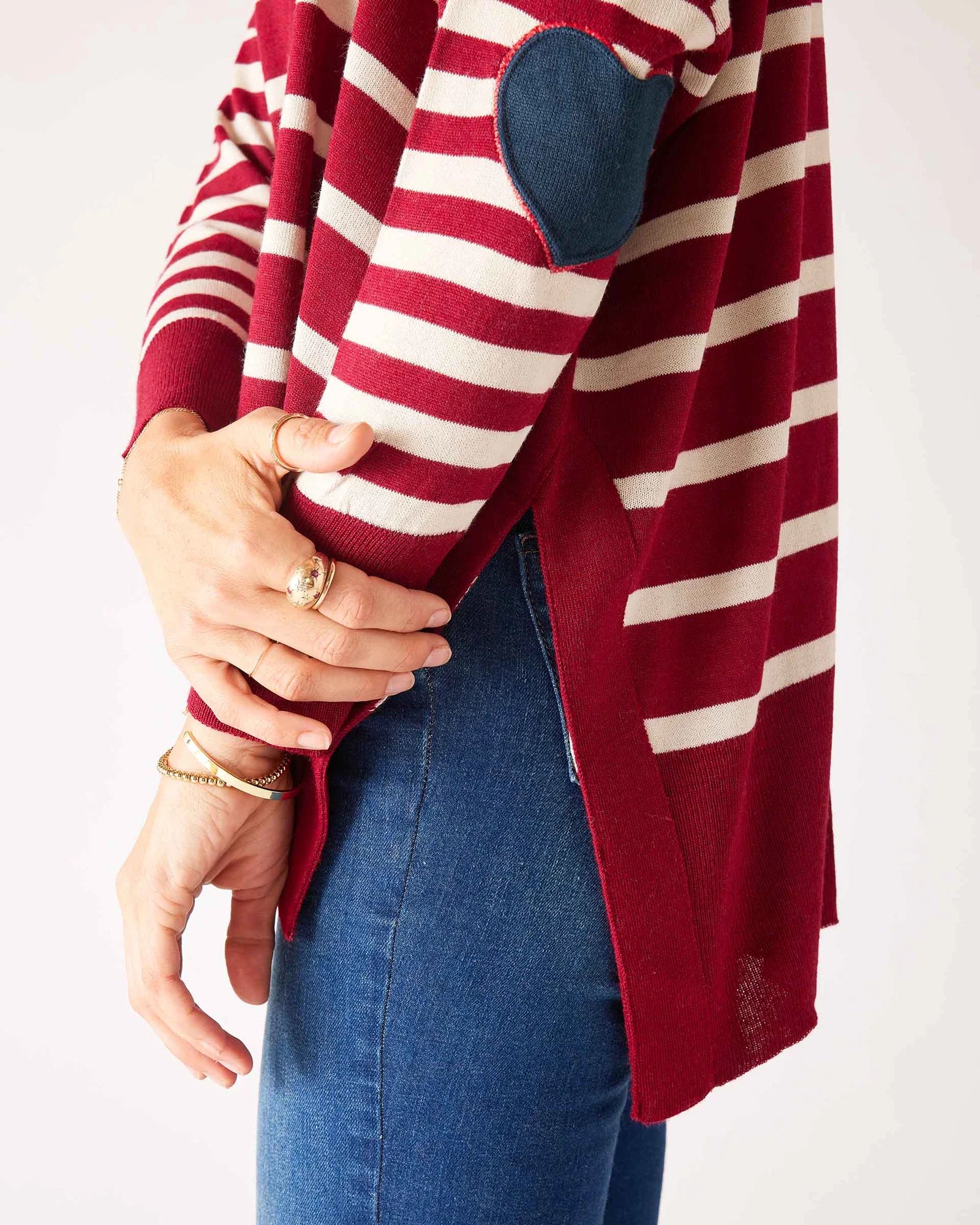 Amour Sweater with Heart Patch Collection | Cute Knit Pullover for Women | Perfect for Valentine's Day, Date Nights & Casual Outfits