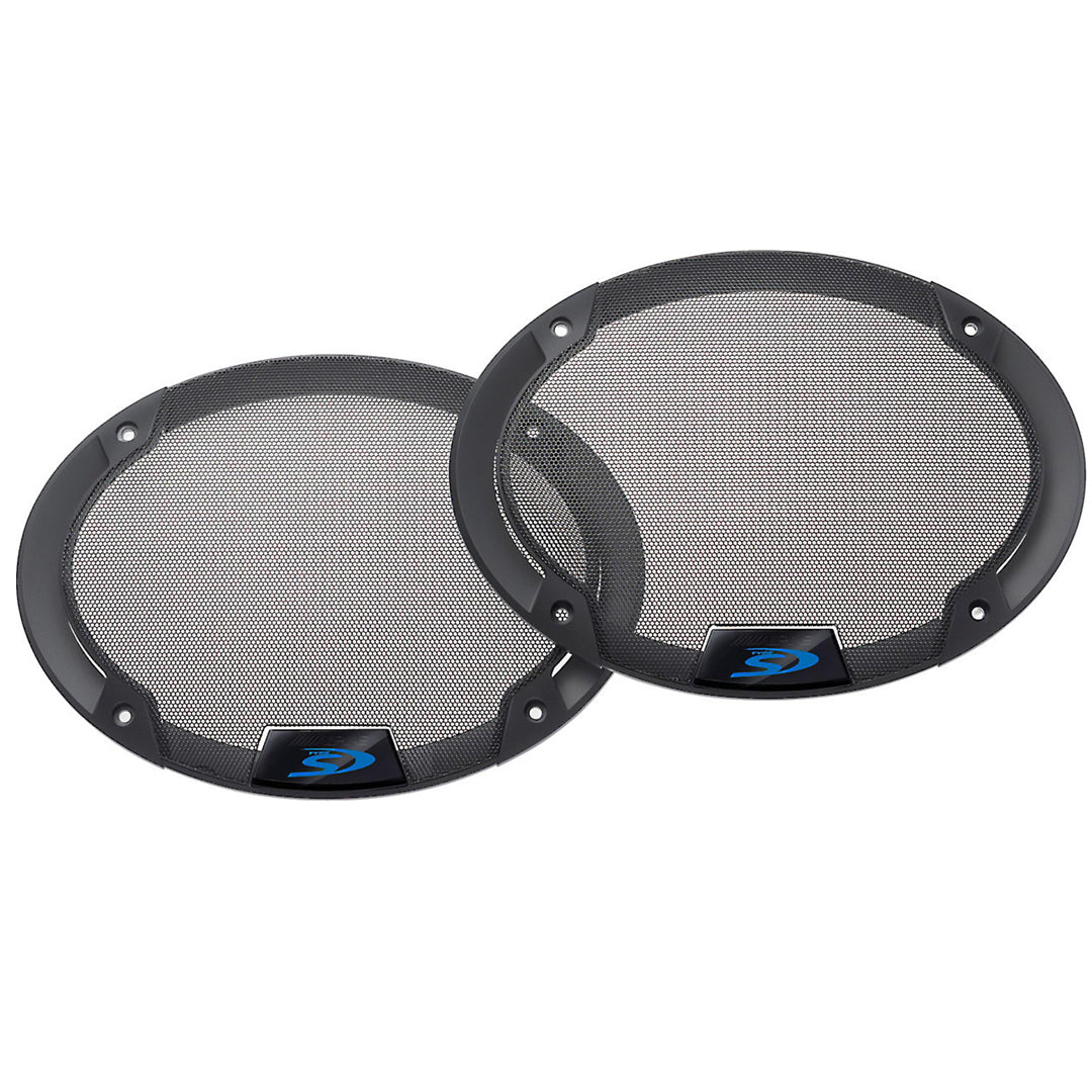 Alpine KTE S619G Speaker Grille Pair - Replacement Grilles for Alpine SPS 619 Car Speakers | Perfect for Car Audio Upgrades & Protection