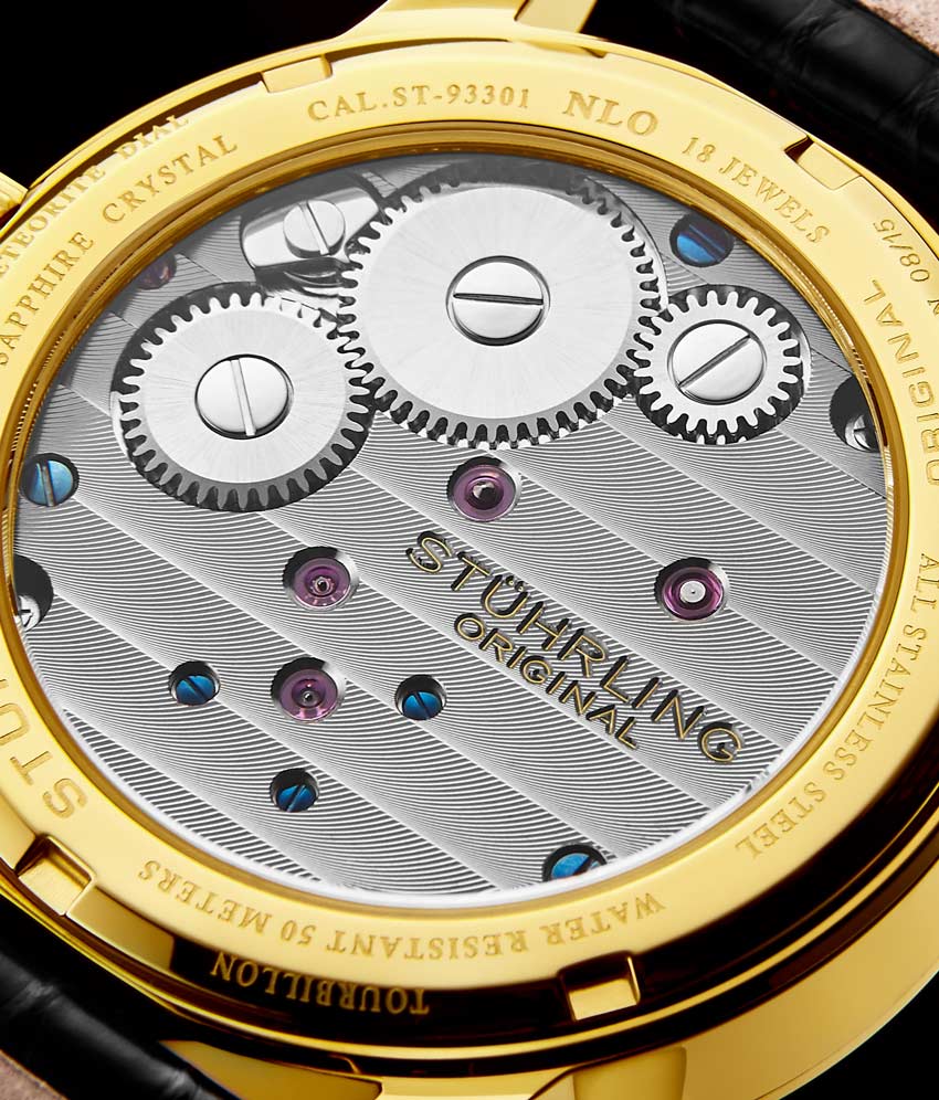 Galactic Labyrinth 42mm Tourbillon Watch - Luxury Automatic Mechanical Timepiece for Men - Perfect for Formal Events, Business Meetings & Collector's Display