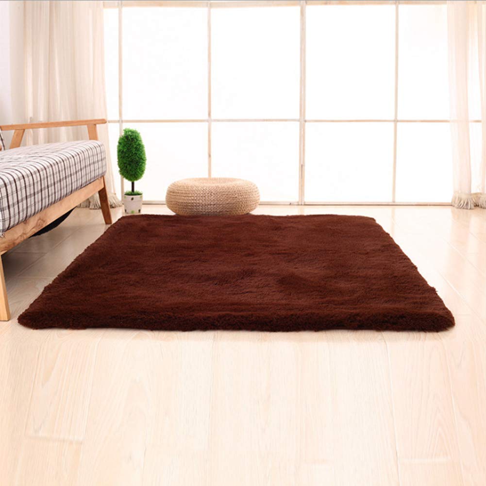 YESBAY Ultra Soft Fluffy Bathroom Rug - Absorbent Non-Slip Microfiber Bath Mat for Tub & Shower (50x80cm) - Perfect for Bathroom Floors, Coffee Area & Home Decor