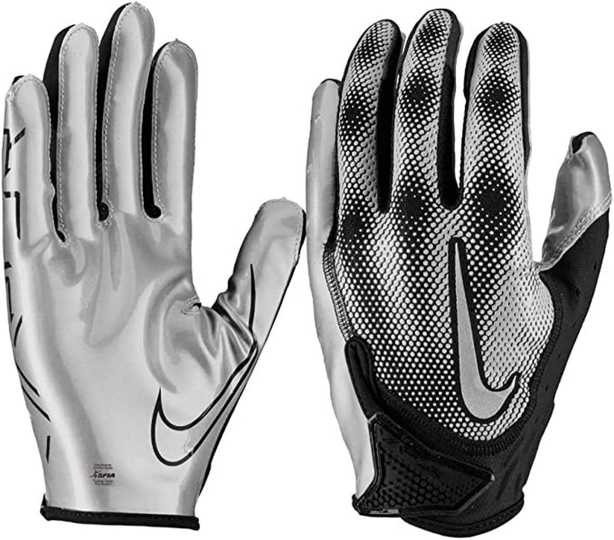 Nike Vapor Jet 7.0 Men's Soccer Goalkeeper Gloves - Professional Grip & Finger Protection for Training & Match Play