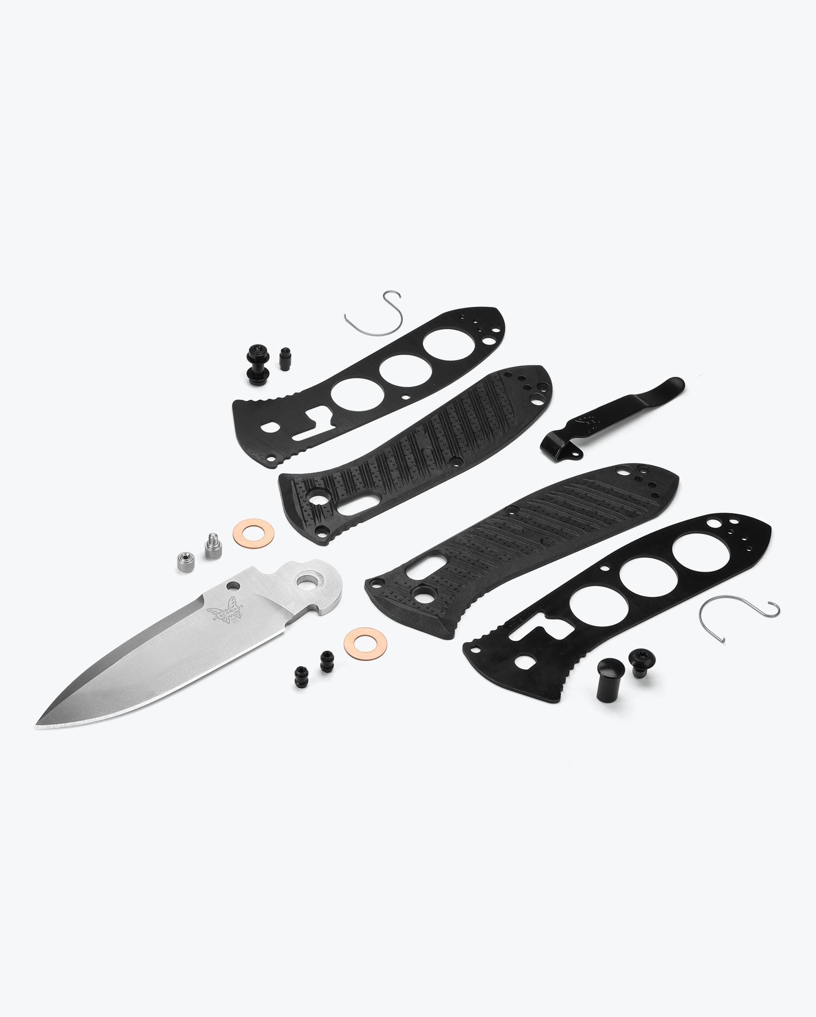 Benchmade Mini Presidio II Folding Knife - CF Elite Handle, Lightweight & Durable EDC Pocket Knife for Outdoor, Camping, and Everyday Carry