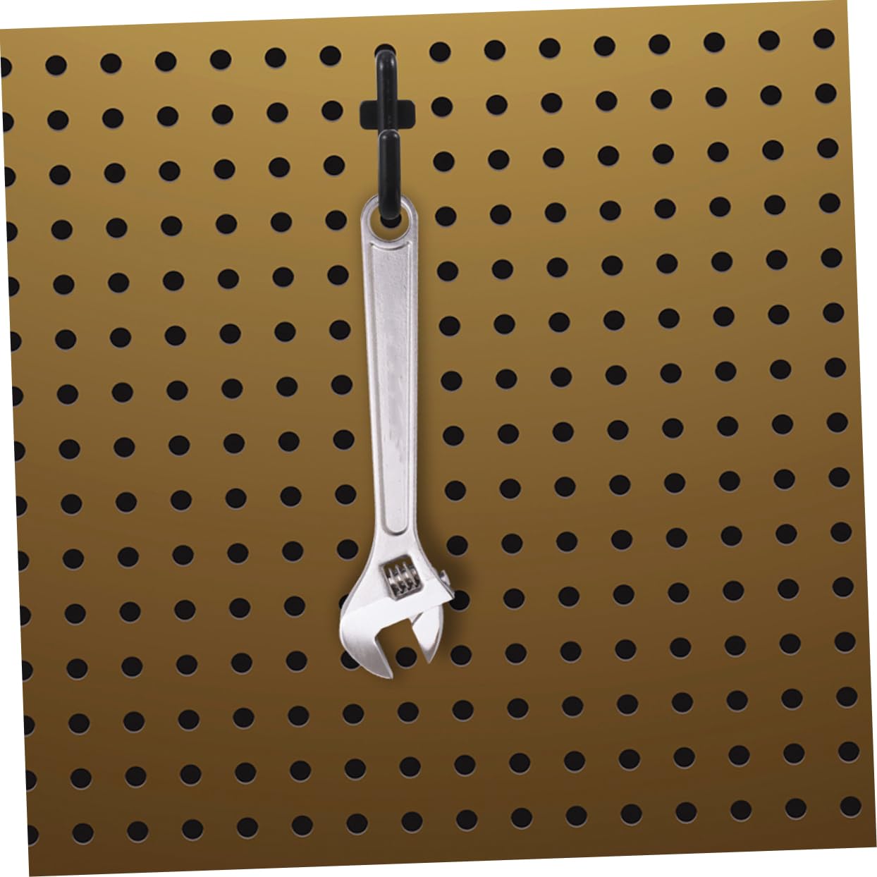 Homoyoyo 10-Piece Pegboard Hooks Set - Heavy Duty Plastic Tool Hangers for Garage Organization, Wall Mount Storage for Drills, Pliers & Tools - Perfect for Workshop, Garage & DIY Projects