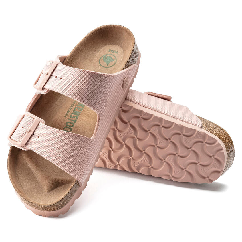 Birkenstock Arizona Vegan Sandals for Women - Light Pink | Comfortable & Stylish Footwear for Casual Outings, Beach Trips, and Everyday Wear
