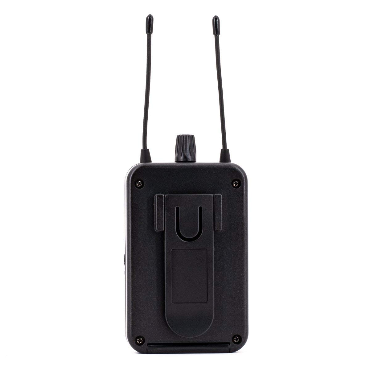 CAD Audio GXLIEM2 Frequency Agile Wireless In-Ear Monitor System - 2 Discrete Mixes with 2 MEB1 Earbuds & Bodypack Receivers - Rack Mount & Antenna Kit for Live Performances & Studio Recording