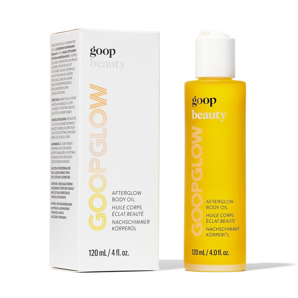 GOOPGLOW Afterglow Body Oil - Hydrating & Glowing Skin Care for Women - Perfect for Post-Workout, Massage & Nighttime Moisturizing