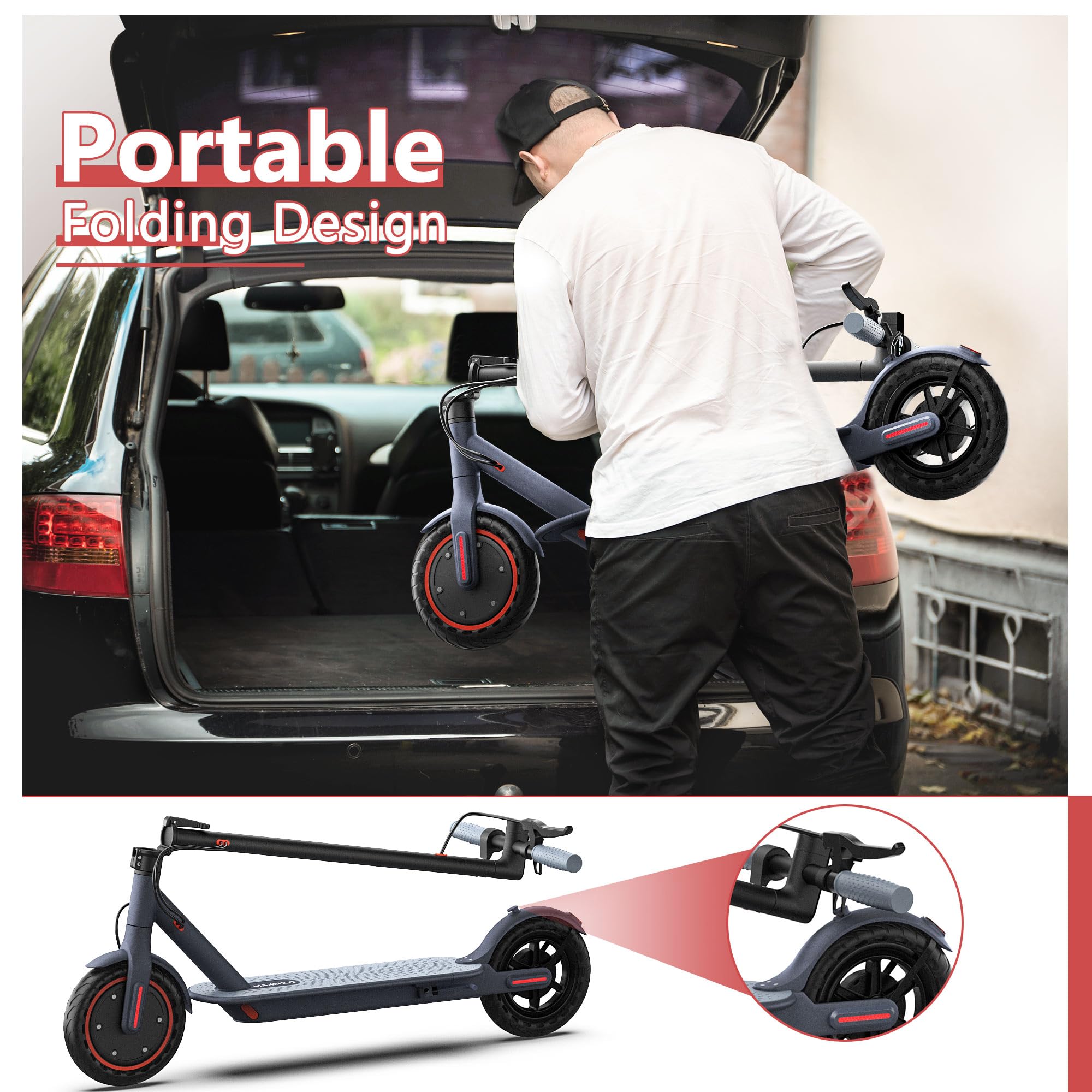 Premium Electric Scooter for Adults - 8.5