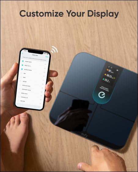 eufy by Anker Smart Scale P3 - Digital Bluetooth & WiFi Bathroom Scale with 3D Body Analysis, BMI, Body Fat & Muscle Mass - FSA/HSA Eligible Weight Tracker for Home Fitness & Health Monitoring | Perfect for Weight Loss Journeys, Gym Enthusiasts & Family Health Tracking