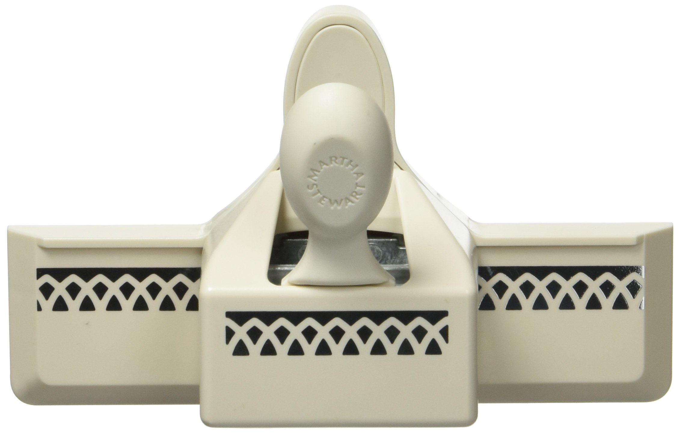 Martha Stewart Crafts Arch Lattice Edger Punch - Scrapbooking & Card Making Decorative Border Punch for DIY Paper Crafts, Invitations, Journals, and Scrapbook Pages