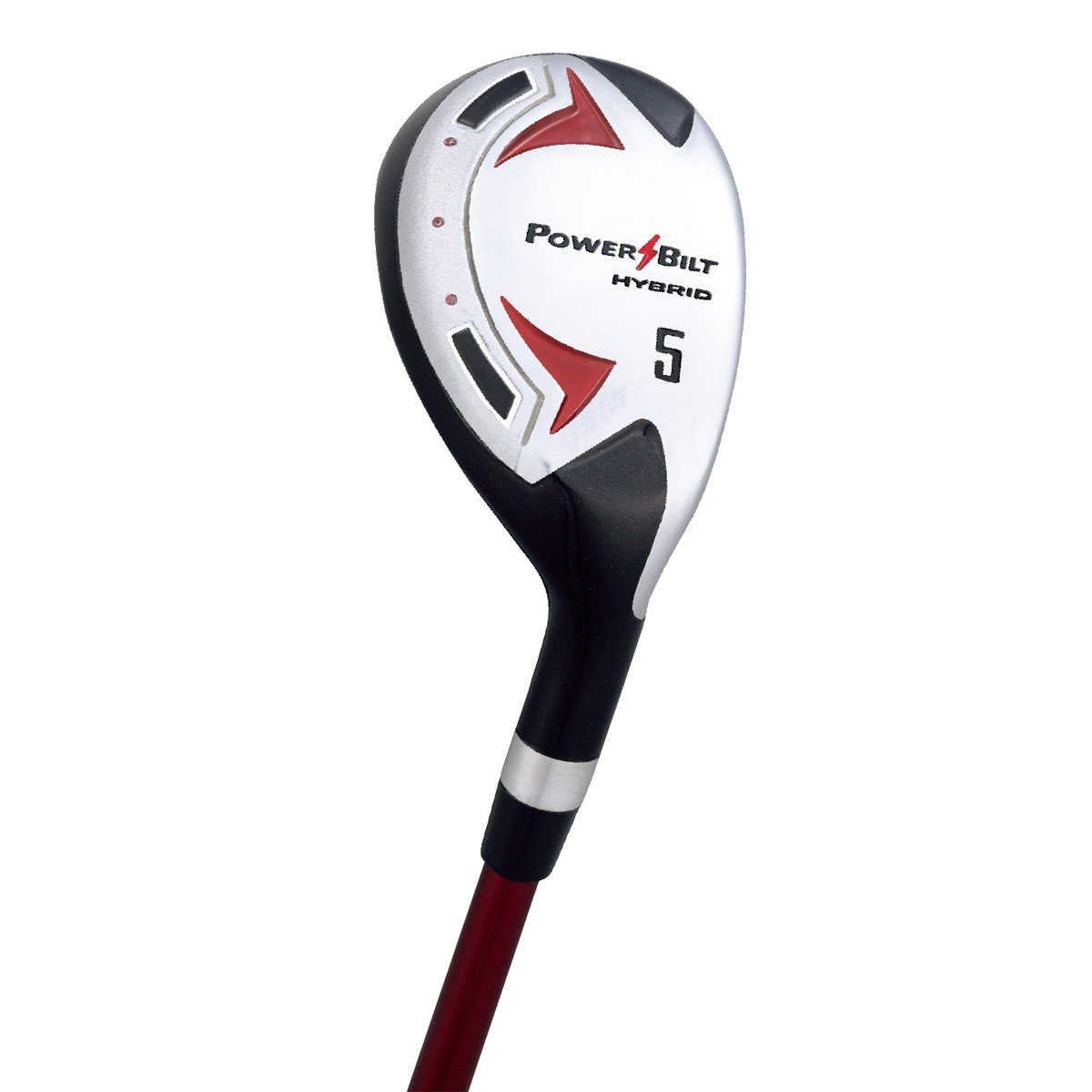 Powerbilt Junior Kids Golf Club Set - Lightweight Golf Clubs for Kids Ages 5-12 | Perfect for Junior Golf Training & Backyard Practice | Includes Putter, Irons & Carry Bag
