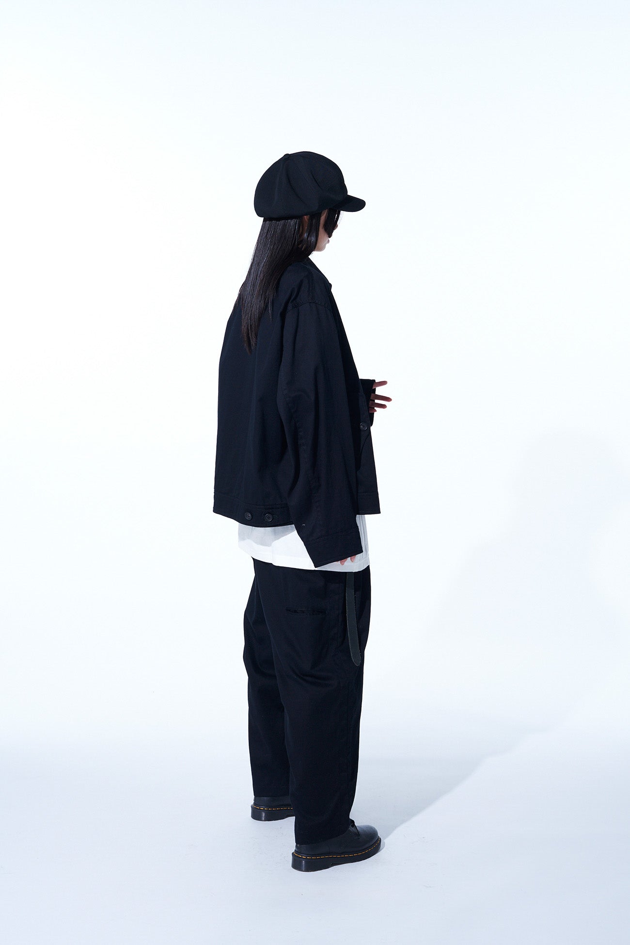 Stylish Cotton Twill 3-Tuck Wide Leg Trousers with Side Stripes - Perfect for Casual Wear, Office Outfits & Everyday Comfort