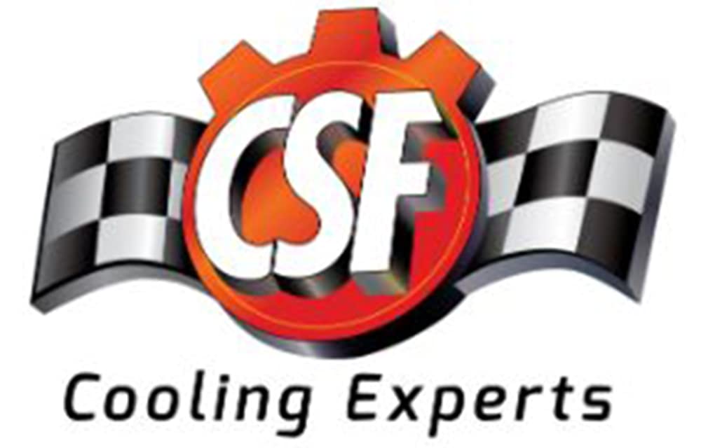 CSF Radiators 20027 High Performance Oil Cooler - Aluminum Alloy Heat Exchanger for Enhanced Engine Cooling - Perfect for Racing, Towing & High-Performance Vehicles