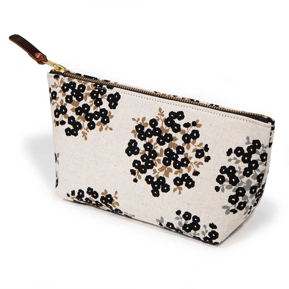 Dots & Blooms Stylish Travel Clutch for Women - Fashionable Crossbody Bag with Floral Print, Perfect for Vacation, Date Night & Everyday Use