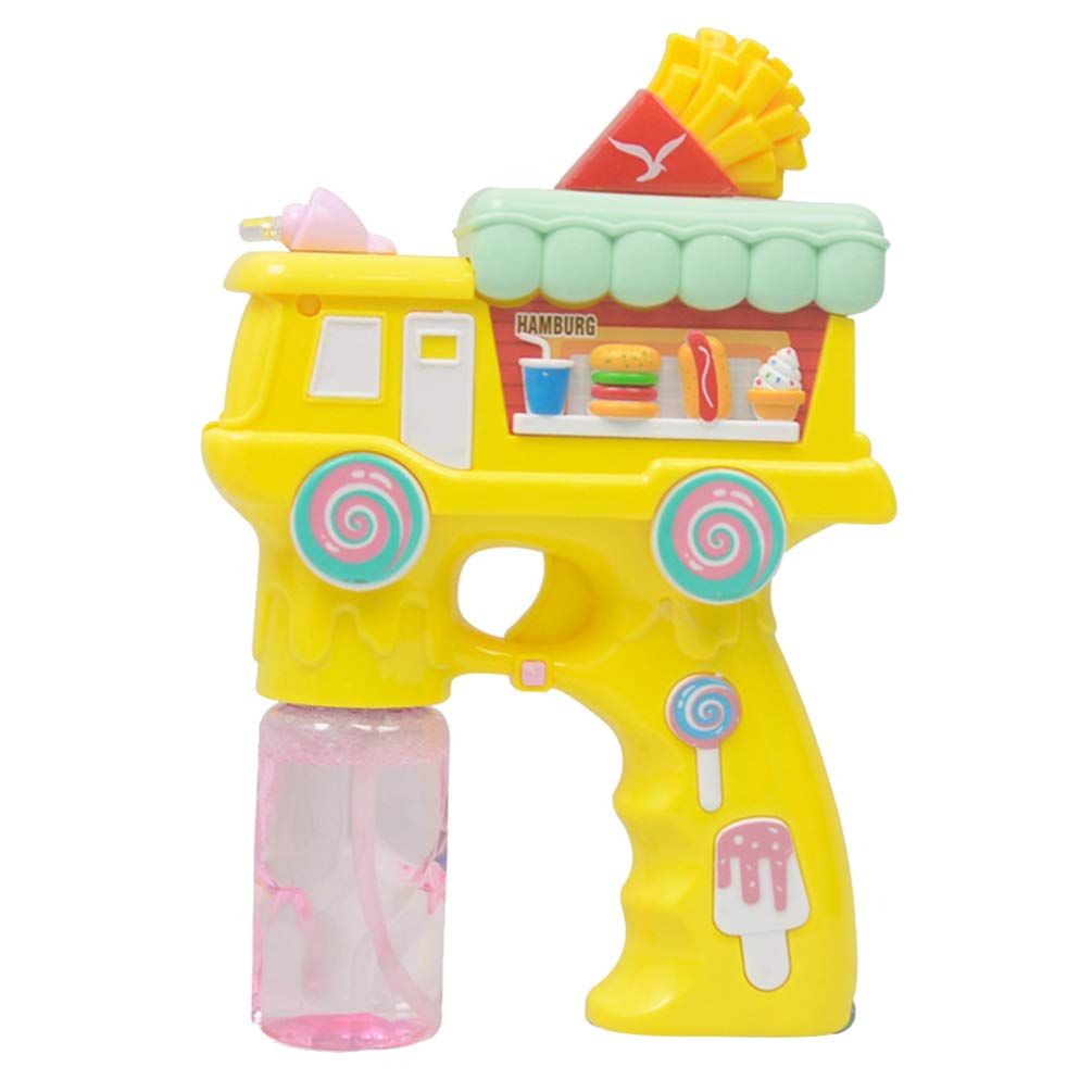 TOYANDONA Automatic Bubble Blower Machine - Electric Bubble Maker for Kids & Toddlers, Battery-Free Bubble Blowing Toy (Random Color) - Perfect for Outdoor Play, Birthday Parties, and Backyard Fun