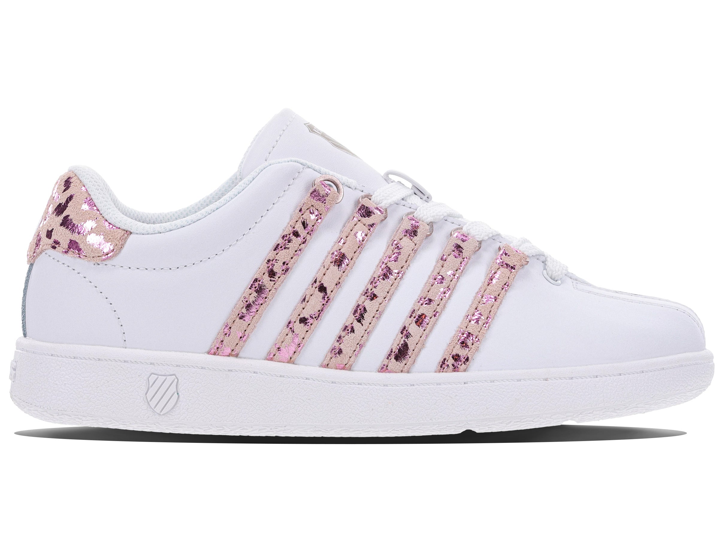 Classic VN Sneakers for Women - White, Pink, Cheetah & Rose Gold Color Options | Comfortable Casual Shoes for Walking, Gym & Everyday Wear