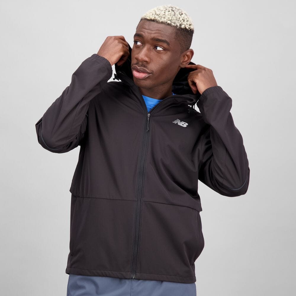 New Balance Men's Impact Run Water Defy Jacket - Lightweight Waterproof Running Jacket for Outdoor Sports & Active Lifestyle - Perfect for Jogging, Hiking & Rainy Day Commutes
