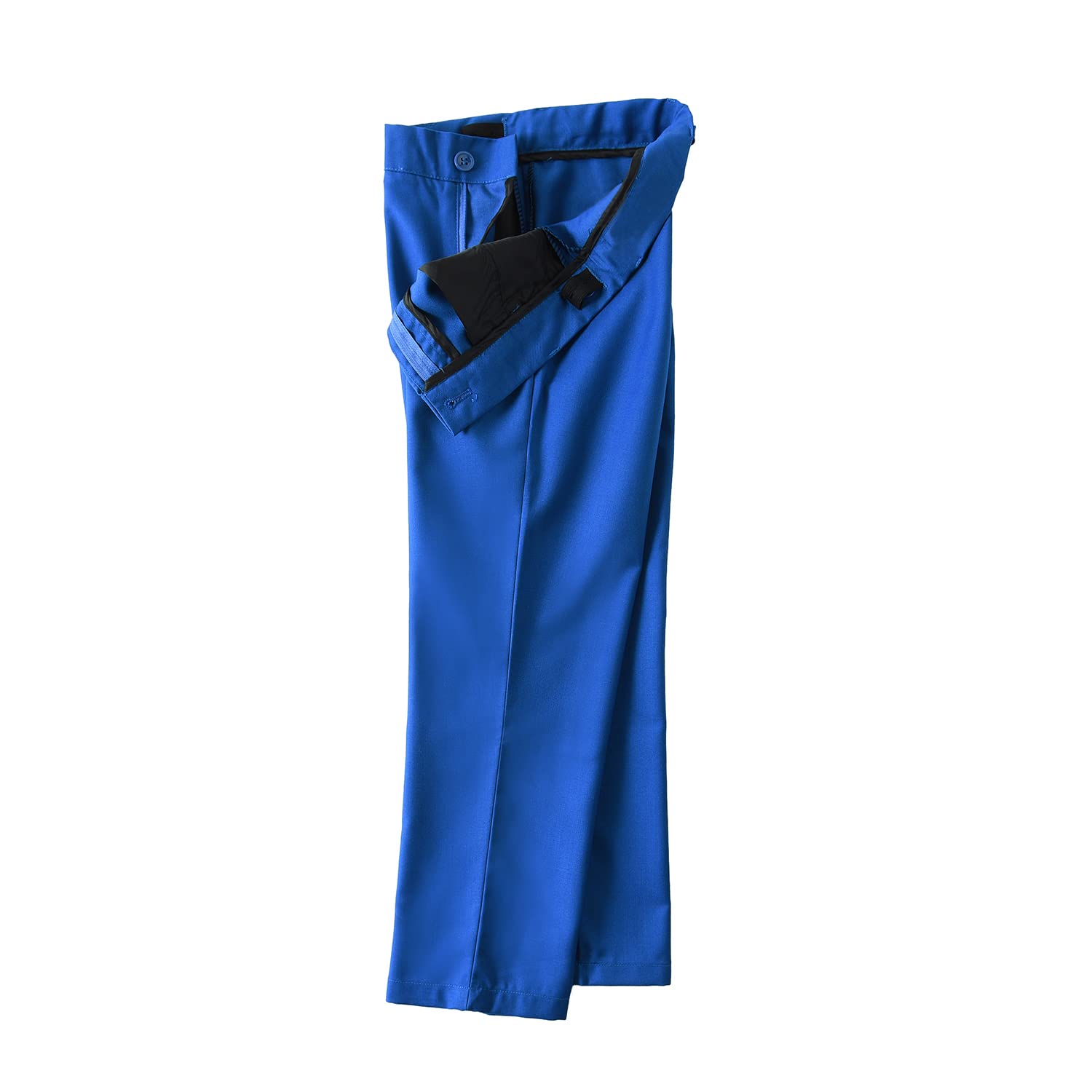 Boys Dress Pants with Adjustable Waistband - Flat Front Formal Pants for Weddings, School Uniforms & Special Occasions | Perfect for School, Church, and Dressy Events