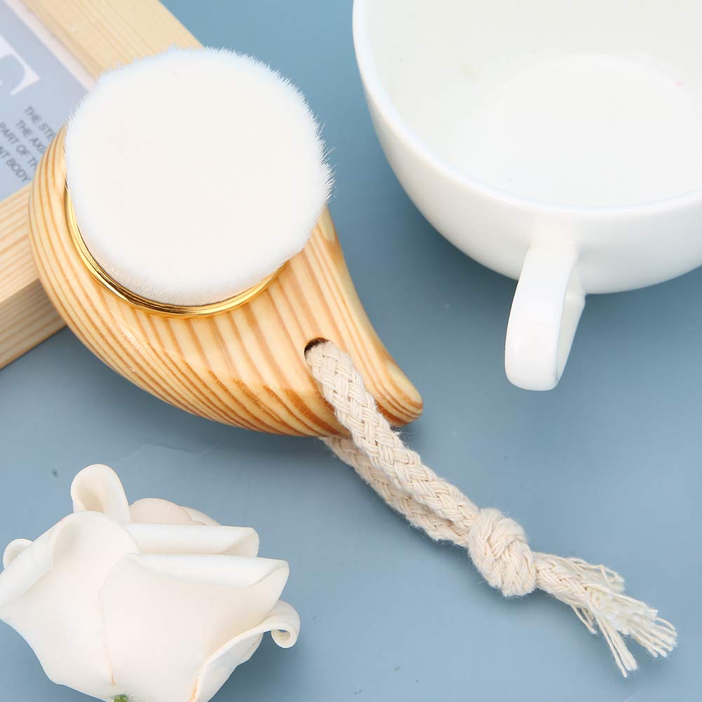Super Soft Facial Cleansing Brush - Manual Face Massager & Deep Pore Cleaner for Gentle Exfoliation & Skin Care | Perfect for Daily Cleansing Routine & Spa-Like Skincare at Home