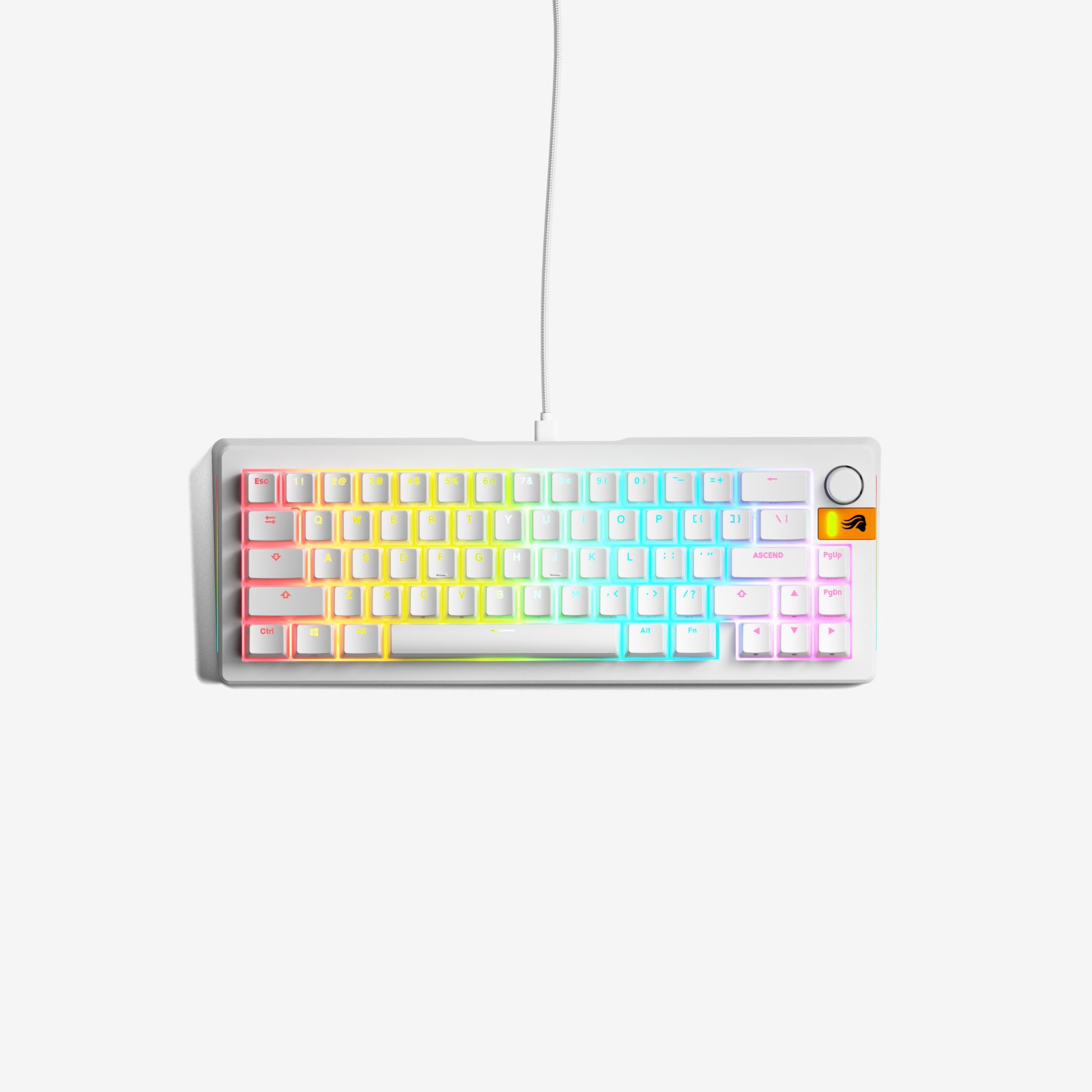GMMK 3 HE Prebuilt Mechanical Gaming Keyboard - Hot-Swappable RGB Backlit Wired Keyboard for PC, Mac, PS5 - Perfect for Esports, Typing & Office Work
