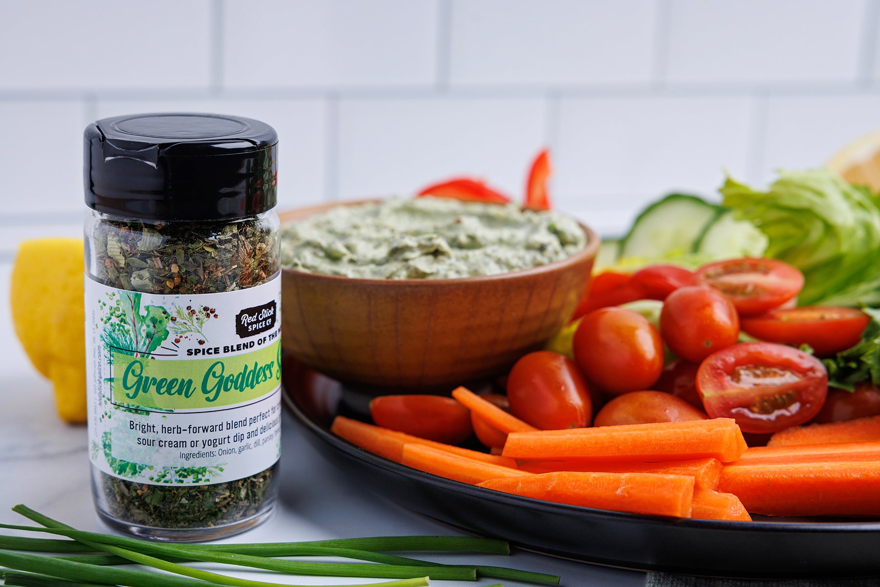 Green Goddess Seasoning Blend - April Spice Blend of the Month | Organic Herbs & Spices for Cooking, Salads & Grilling | Perfect for Home Chefs & Healthy Meals