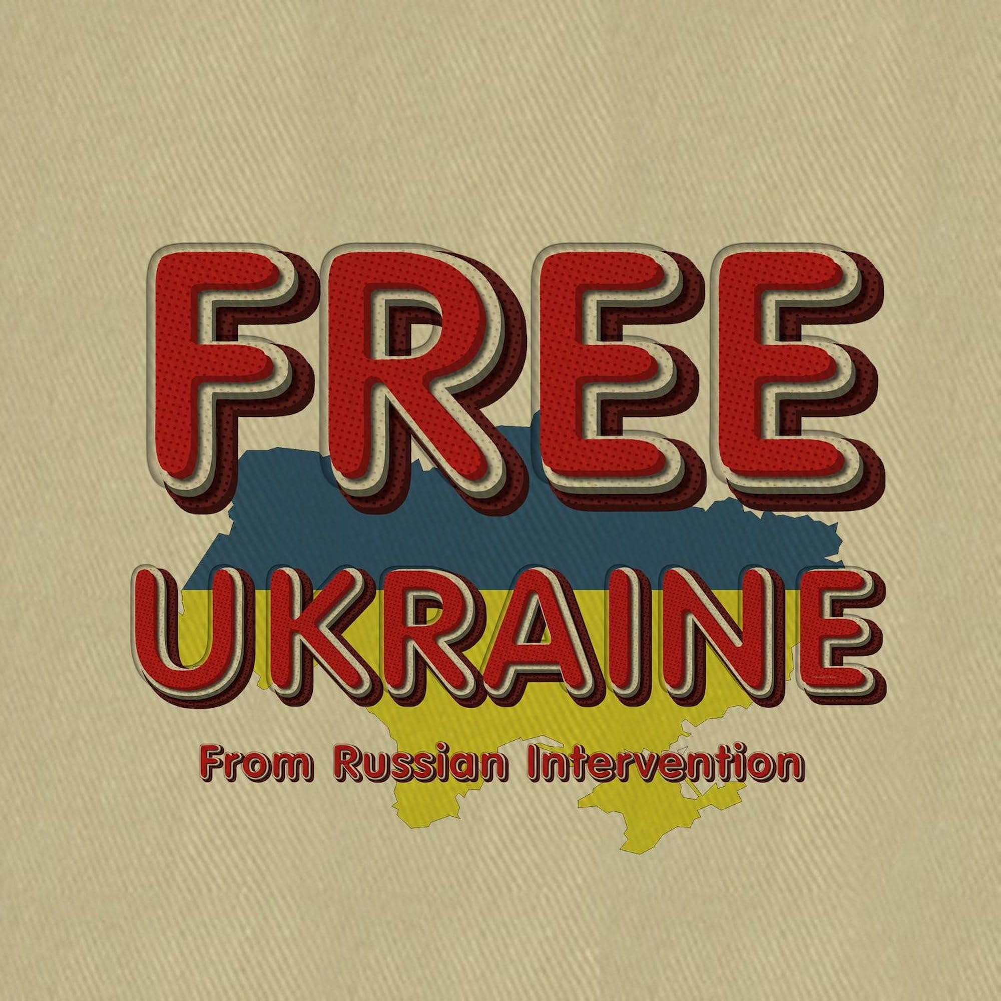 Free Ukraine Canvas Lunch Bag with Adjustable Strap Handle - Insulated Reusable Lunch Tote for Work, School & Picnics - Patriotic Ukrainian Support Gift