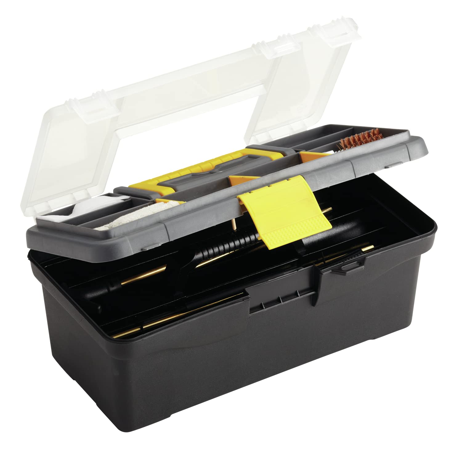 Outers Gun Cleaning Kit - Complete Firearm Maintenance Toolbox for Pistols, Rifles & Shotguns | Perfect for Home, Range & Hunting Use