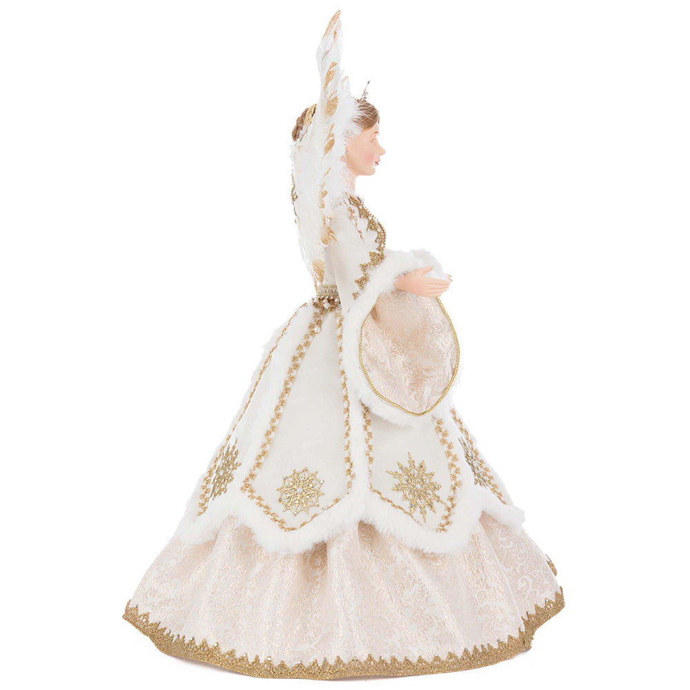 Arabelle Angel Christmas Tree Topper - Elegant Holiday Decor by Katherine's Collection - Perfect for Christmas Tree Decorating, Holiday Home Decoration & Festive Gift Giving