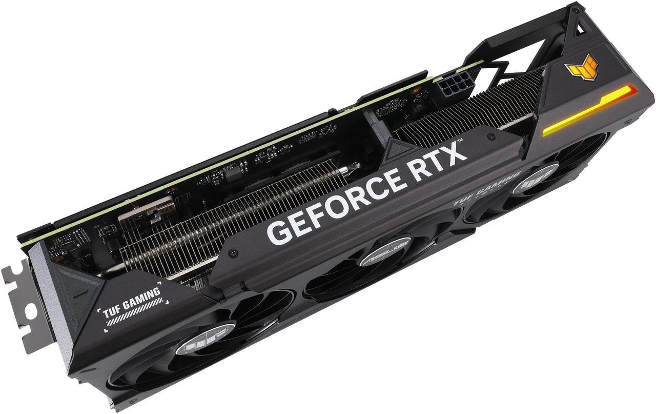 ASUS TUF Gaming GeForce RTX 4060 Ti OC Edition 8GB GDDR6 Graphics Card - PCIe 4.0, DLSS 3, HDMI 2.1a, DisplayPort 1.4a - Perfect for 1440p Gaming, VR & Content Creation