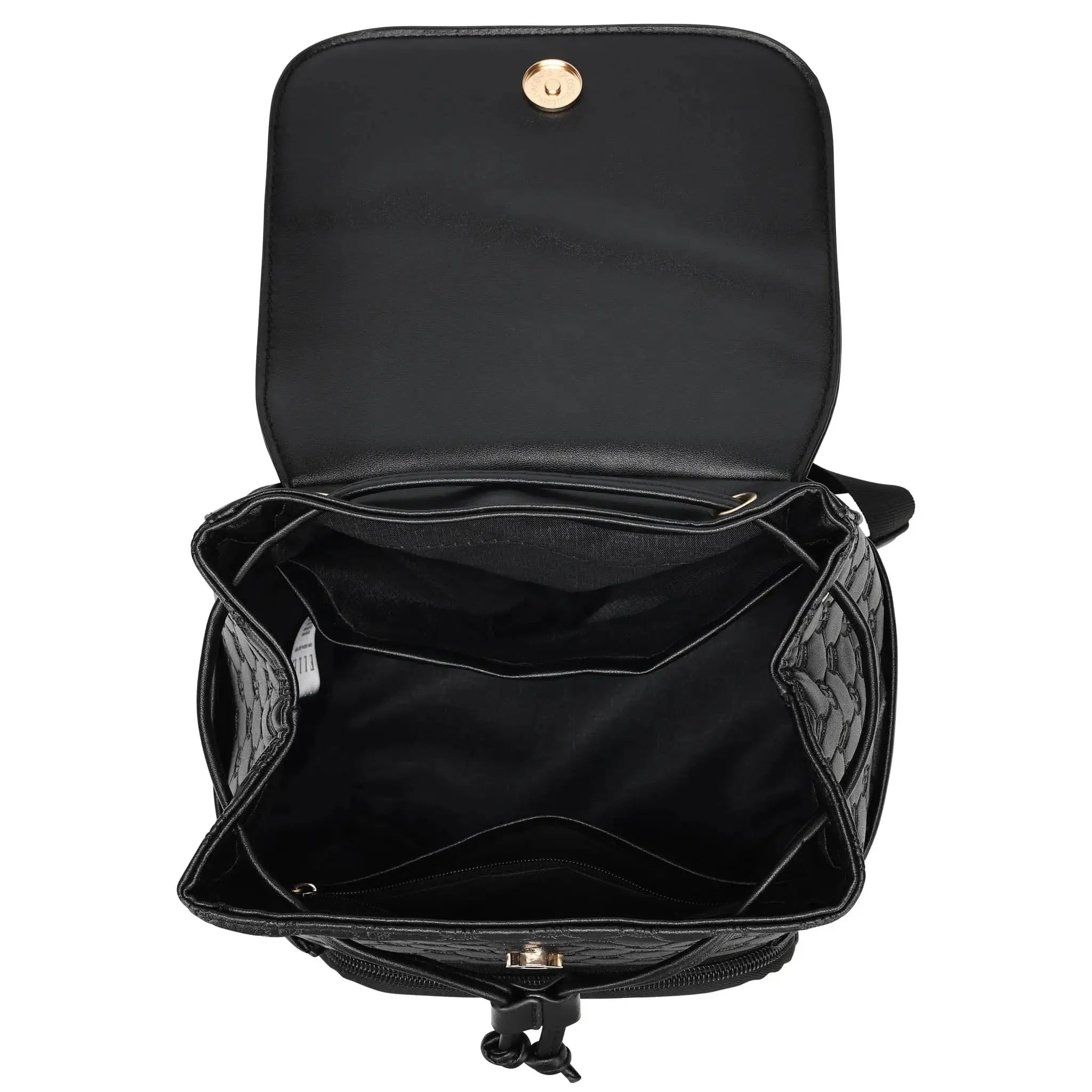 10L Vegan Leather Monogram Mini Backpack for Women - Stylish Waterproof Travel Daypack, Perfect for Hiking, Shopping & College Campus Use