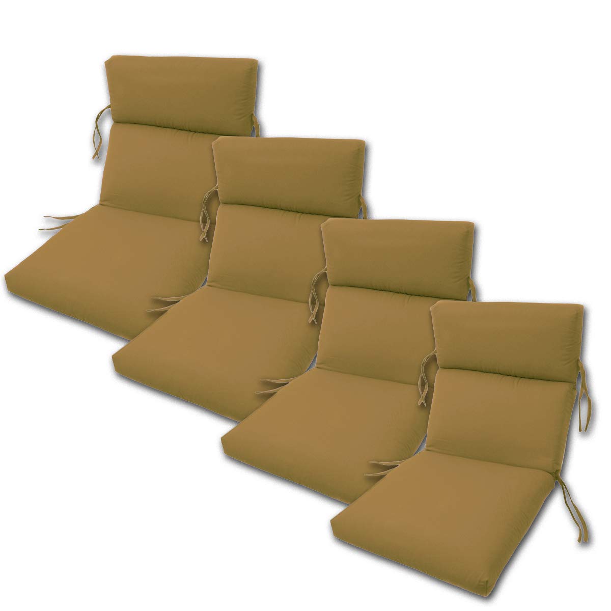 Premium Outdoor Chair Cushions Set of 4 - 22