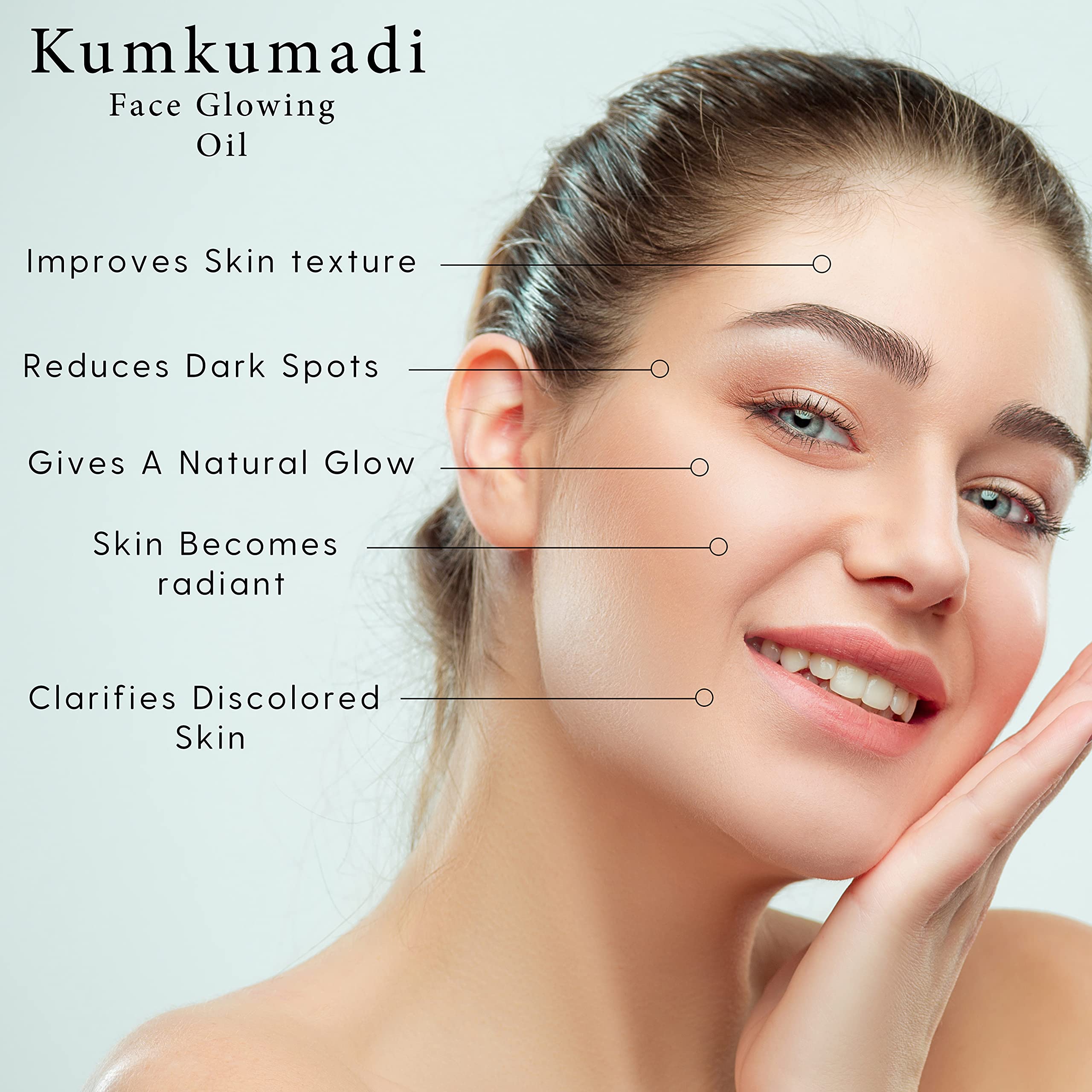 Khadi Kumkumadi Face Glowing Oil Serum - Brightens Dull Skin, Reduces Pigmentation & Dark Spots | Natural Skin Illuminator with Turmeric Extract | 30ml Ayurvedic Facial Oil for Radiant Complexion | Perfect for Daily Skincare Routine & Nighttime Glow Treatment