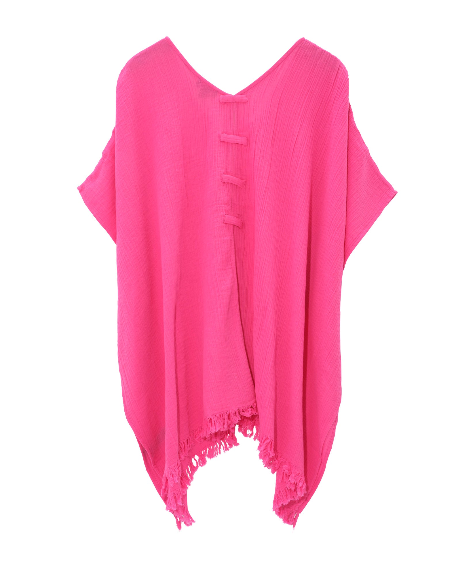 Lightweight Gauze Caftan Dress for Women - Breathable Summer Beach Cover Up, Boho Chic Loungewear & Vacation Outfit