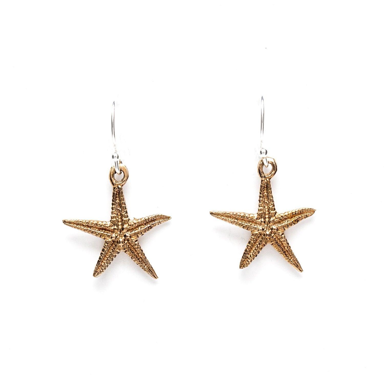 Starfish Earrings for Women - Dainty Ocean-Themed Jewelry - Perfect for Beach Vacations, Summer Outfits & Boho Style Accessories