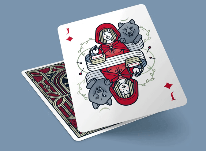 Heroic Tales Playing Cards - Premium Deck for Poker, Magic Tricks & Game Nights | Collectible & Durable Cards for Family Fun & Entertainment