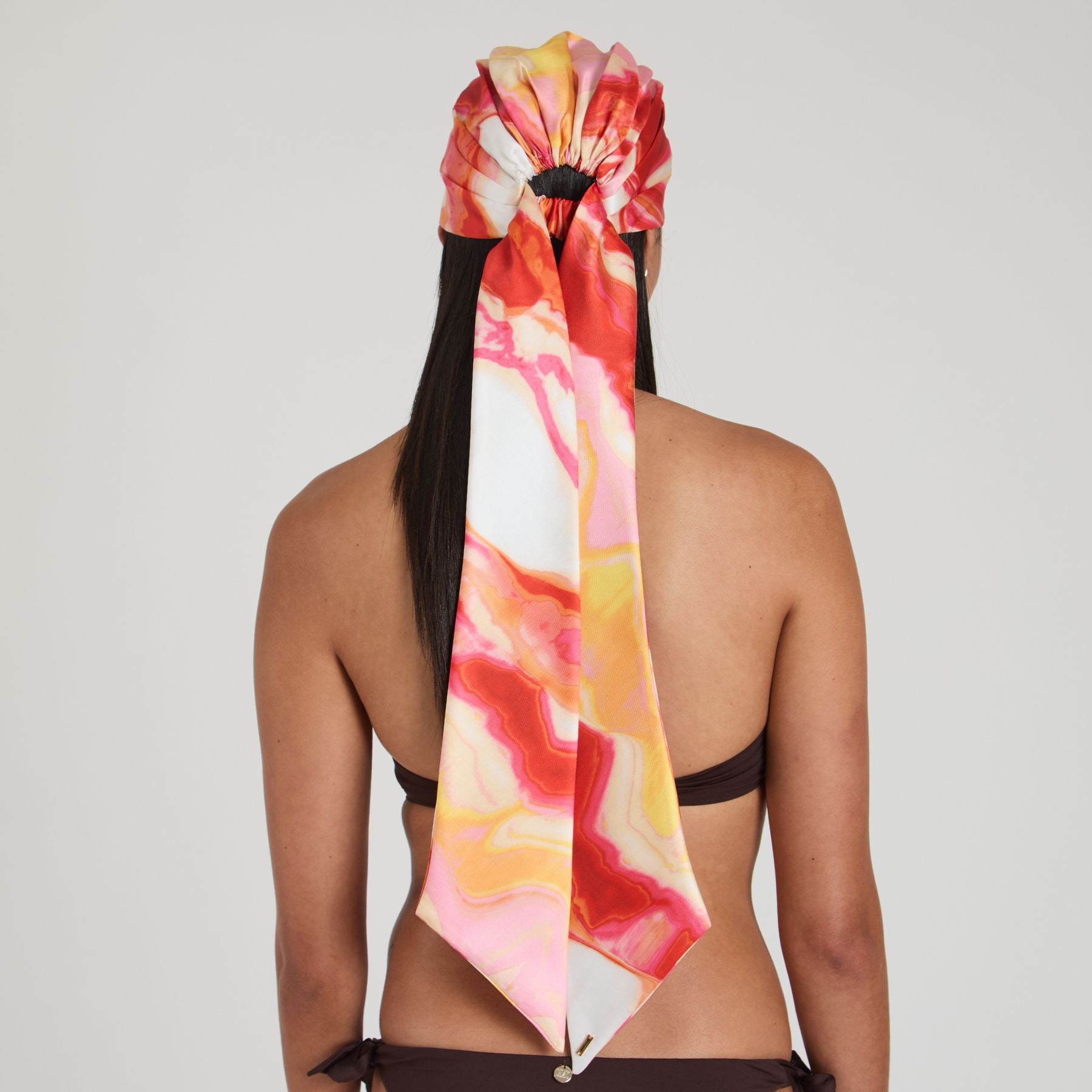 Gigi Satin Headscarf for Women - Soft & Elegant Silk-Like Hair Wrap - Perfect for Sleep, Travel, and Fashion Accessories
