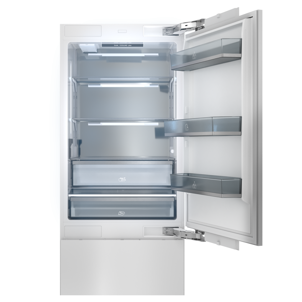 THOR Kitchen 30 Inch Built-In Panel Ready Bottom Mount Refrigerator (XRF3016BBP) - Stainless Steel, Energy Star Rated for Modern Kitchens & Open Floor Plans