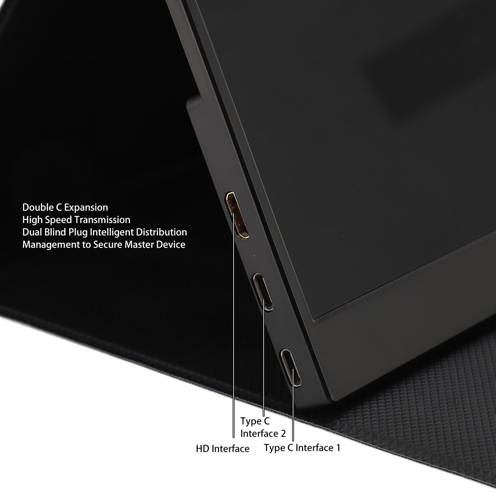 14 Inch 2K Portable Gaming Monitor - 2160x1440P IPS Display with Multiple Ports | High Performance External Laptop Screen for Office Work, Gaming & Travel