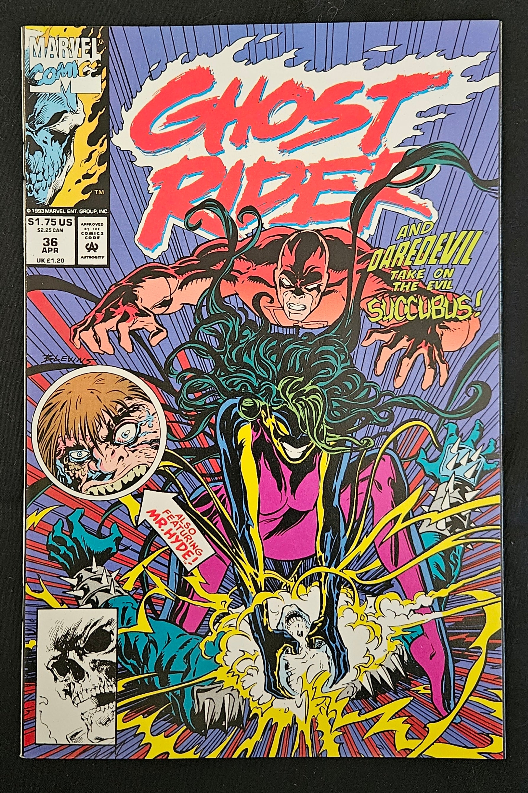 Ghost Rider #36: Blood Debt | Marvel Comics 1992 Issue | Collectible Comic Book for Marvel Fans & Comic Collectors | Perfect for Gifts, Displays & Comic Book Collections