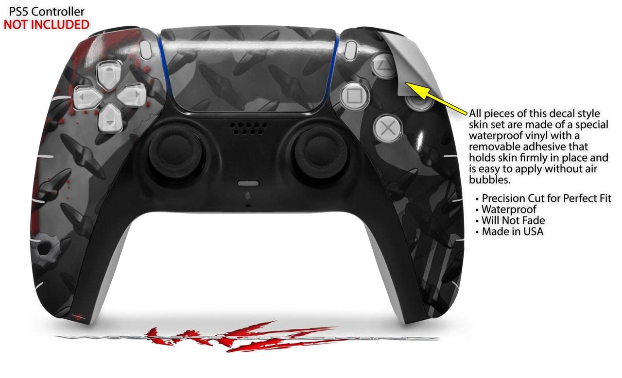 PS5 DualSense Controller Skin Wrap - Camo for War Zone Gaming