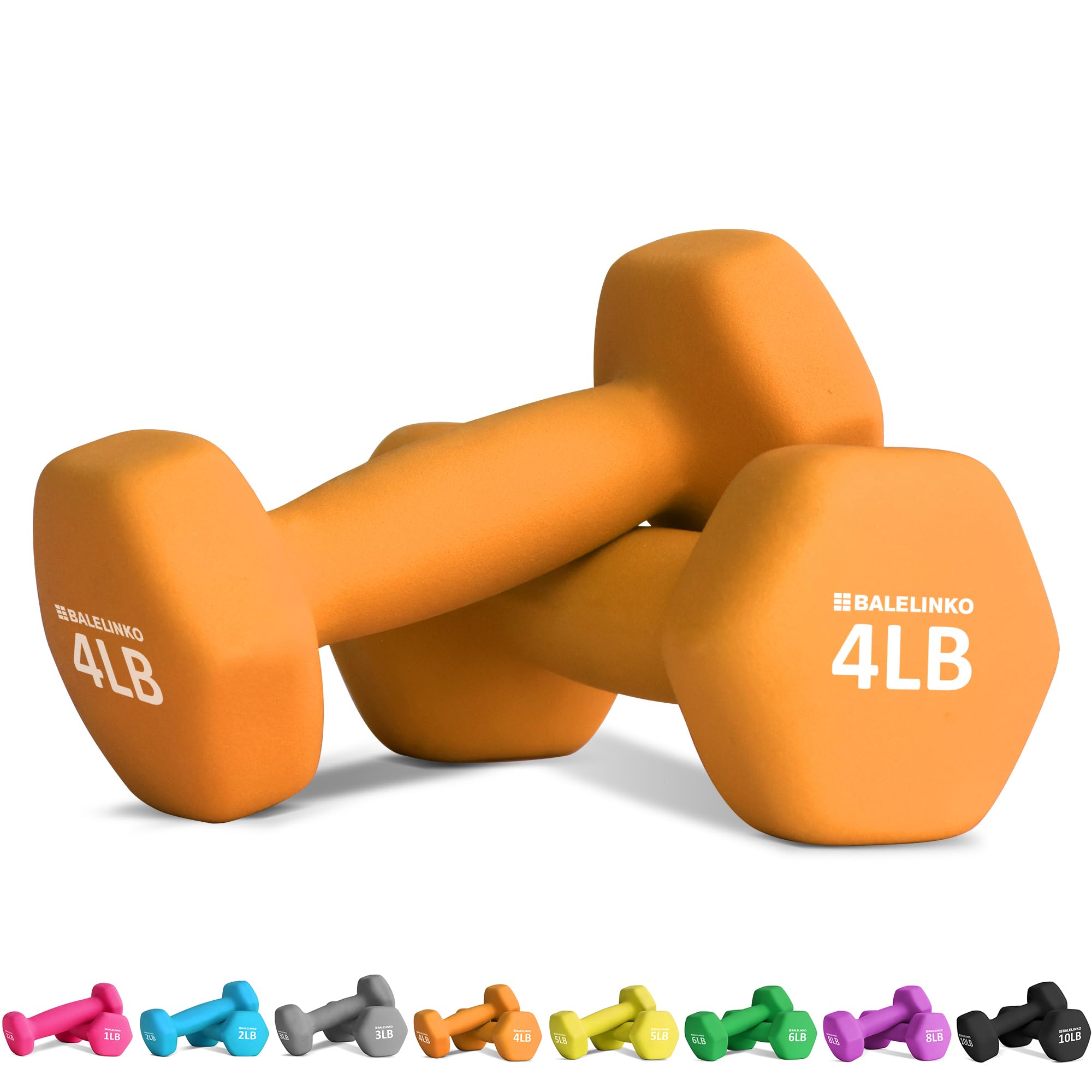 Balelinko Home Gym Equipment Set - Strength Training, Weight Loss, Pilates & Yoga Weights for Women, Men, Seniors & Youth - Perfect for Home Workouts, Fitness Training & Toning