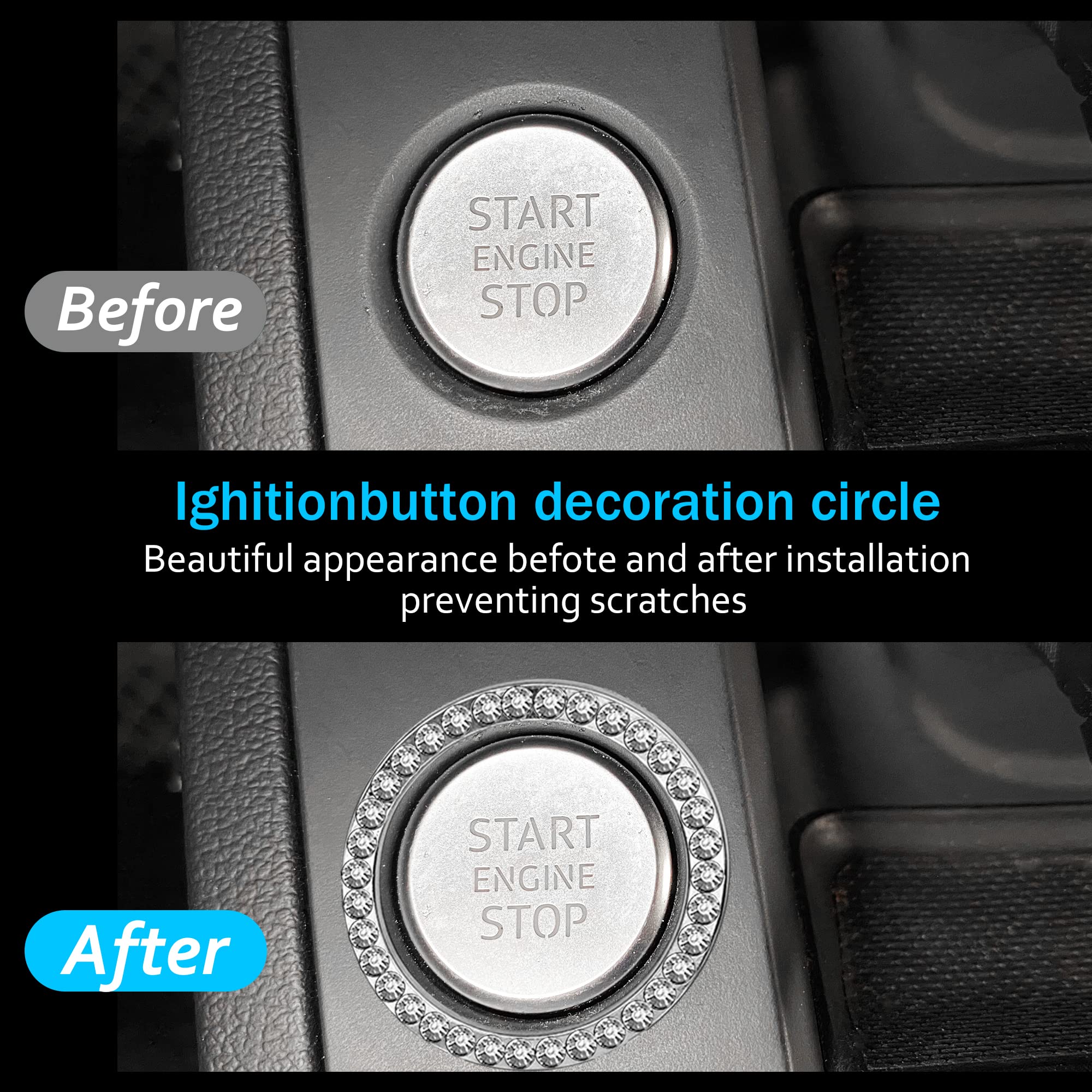 Blue LED Smokeless Car Ashtray with Lid - Auto Cup Holder Cigarette Ashtray for Women, Silver | Perfect for Road Trips & Smoke-Free Car Interiors
