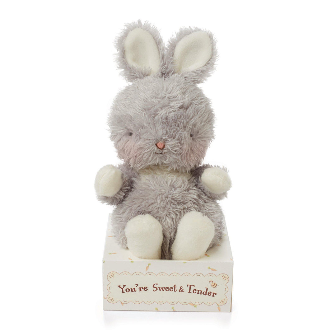 Retired Wittle Bunny Grey Plush Toy - Perfect for Collectors, Gifts, and Nursery Decor