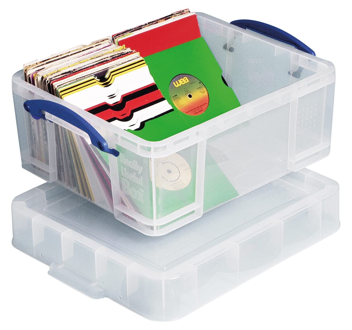 Really Useful Box X-Large 18 Liter Clear Plastic Storage Container - Perfect for Home Organization, Office Supplies & Craft Storage