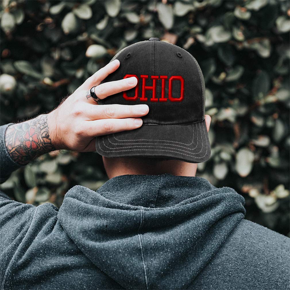 Speedy Pro Men's Trucker Hat - Adjustable Snapback Cap for Outdoor, Sports & Casual Wear