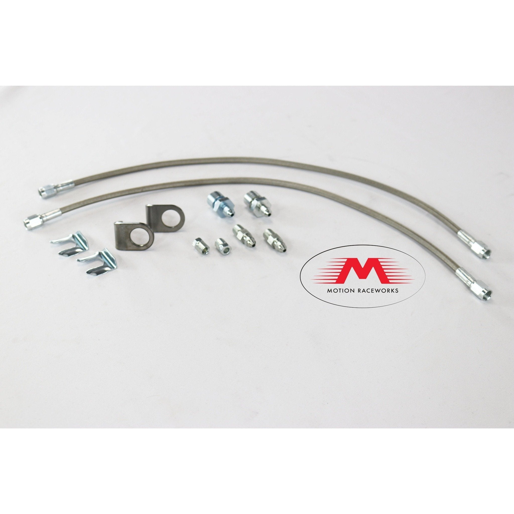 High-Performance Front Brake Plumbing Kit for Aftermarket Brake Calipers - Perfect for Racing, Off-Road & Custom Car Upgrades