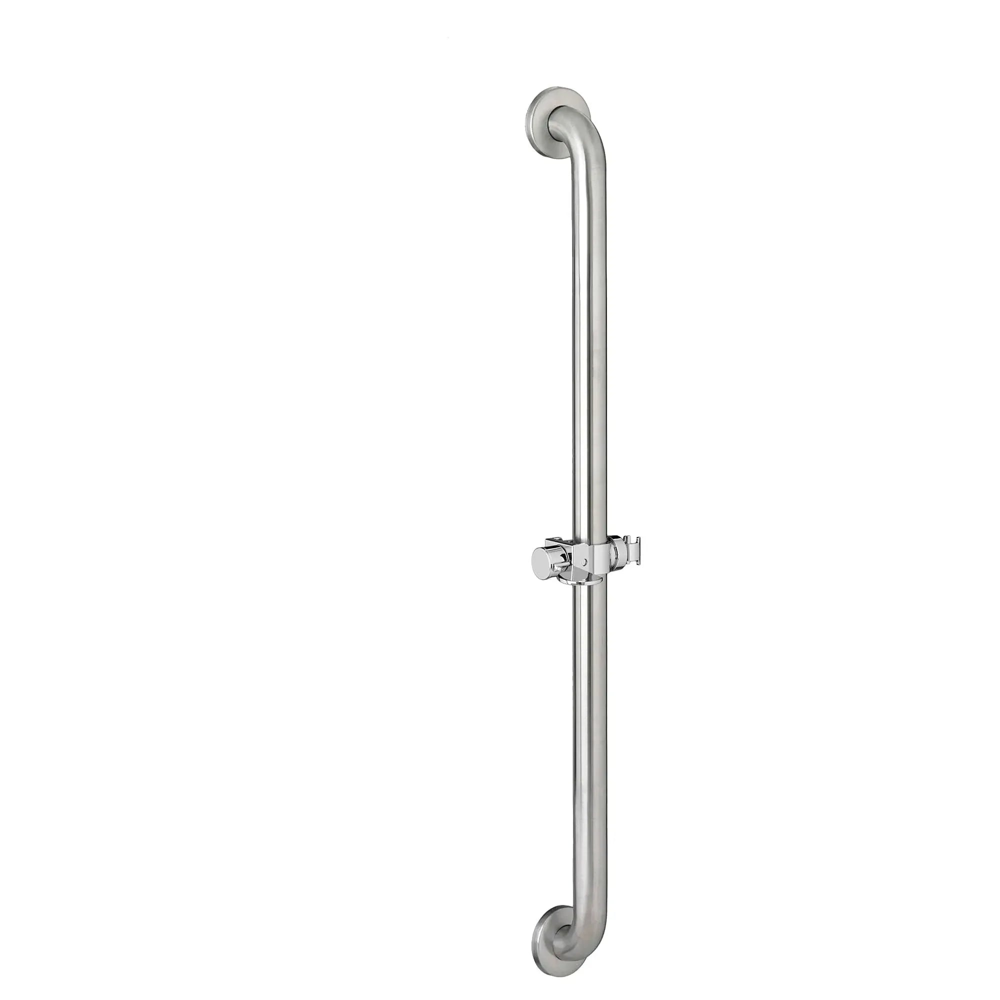 36 Inch Commercial Slide Grab Bar - ADA Compliant Bathroom Safety Handle for Showers & Bathtubs - Non-Slip Stainless Steel Support Bar for Elderly & Disabled