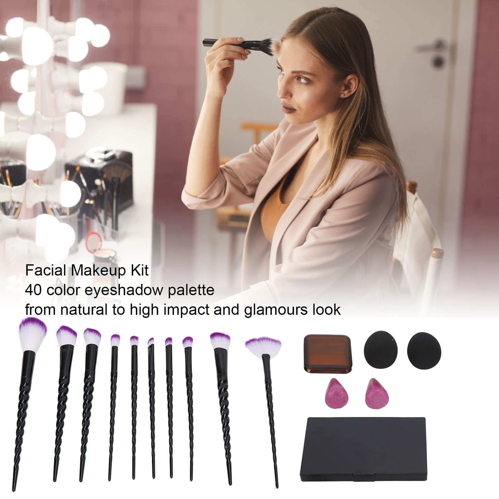 Egg Makeup Contouring Kit for Face - Rich Pigment, Delicate & Long-Lasting - Perfect for Daily Beauty Routine & Special Occasions